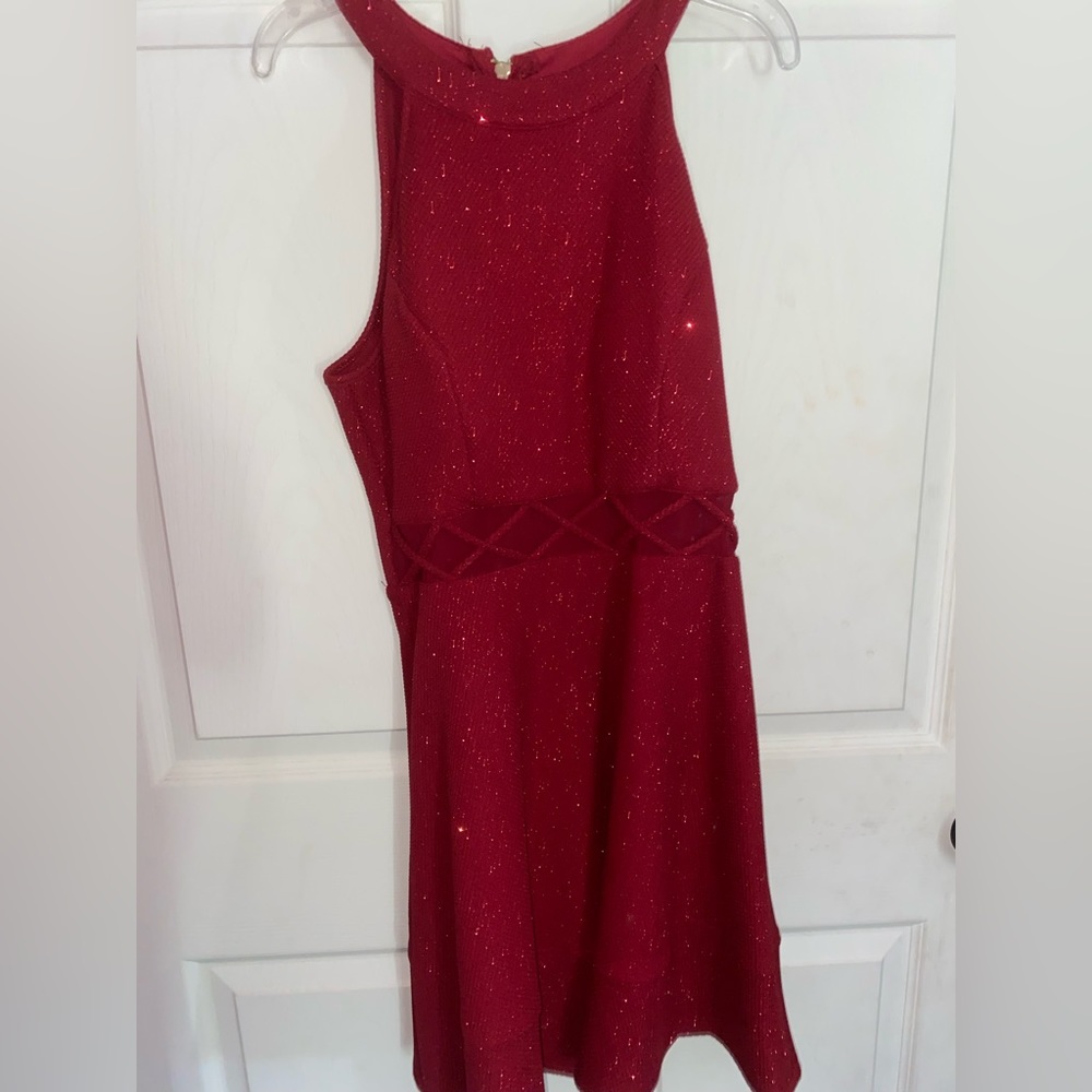 red Emerald Sundae formal dress